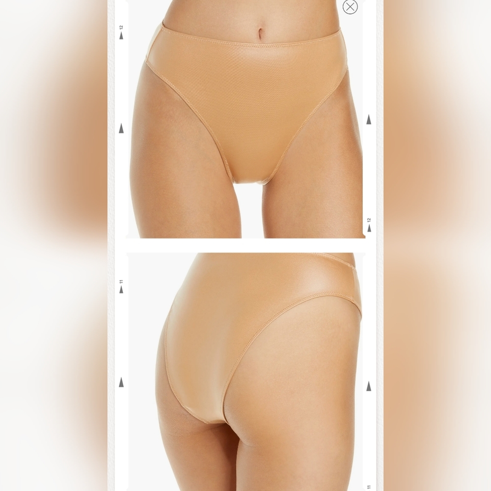 SKIMS Wet Jersey High Waist Briefs/ M/ NWT/ OCHRE